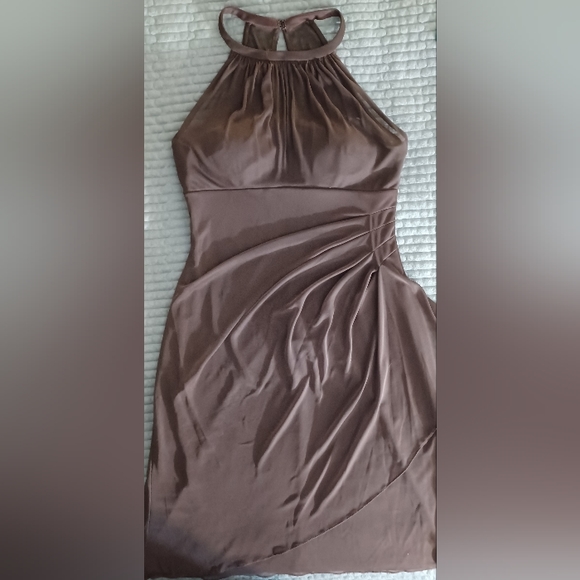 David's Bridal Brown Dress Womens 8 - Picture 5 of 5